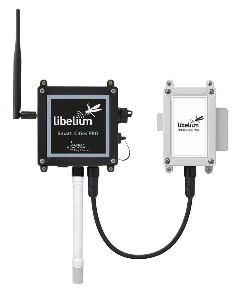 Libelium Smart Cities Pro LoRaWAN Plug & Sense!
